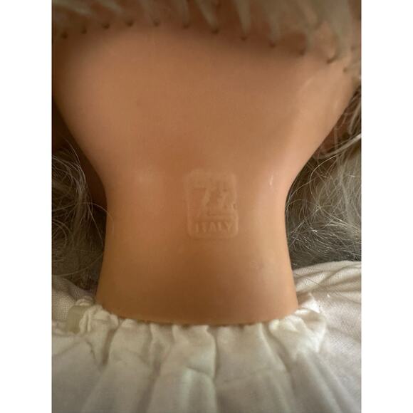 Zanini Zambelli Vintage Baby Doll Blonde Hair Blue Eyes Vinyl 23 Inches - Picture 12 of 13